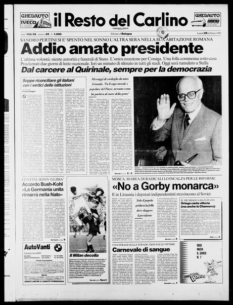 Il Resto del Carlino : giornale dell'Emilia